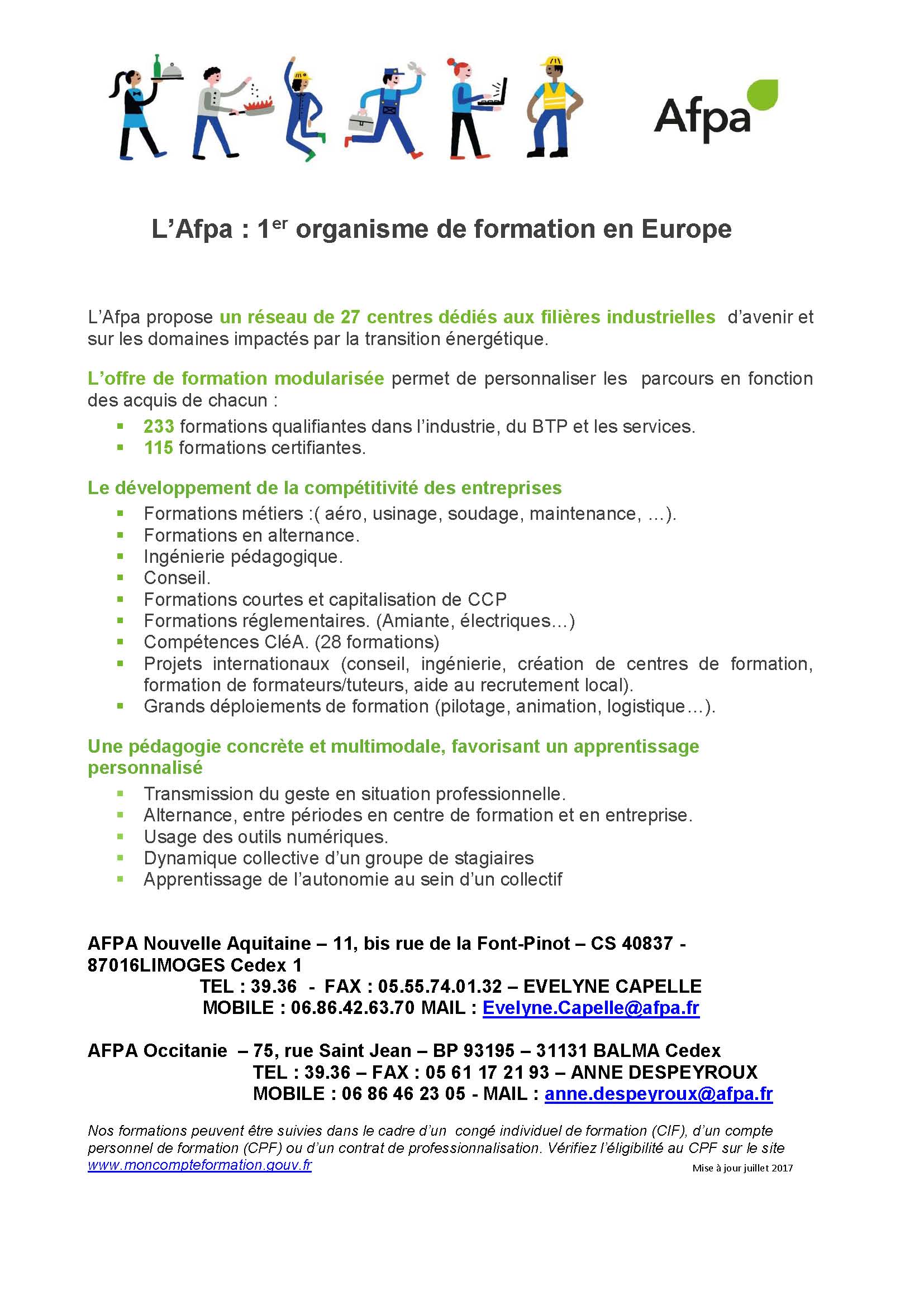 Formation 2019 Afpa Journee Portes Ouvertes Des Centres